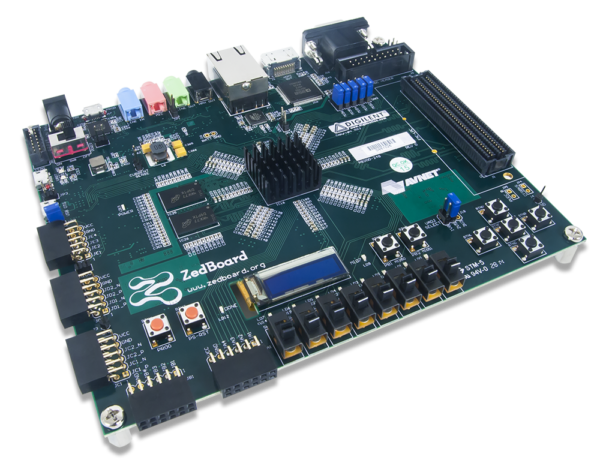 oblique image of zedboard