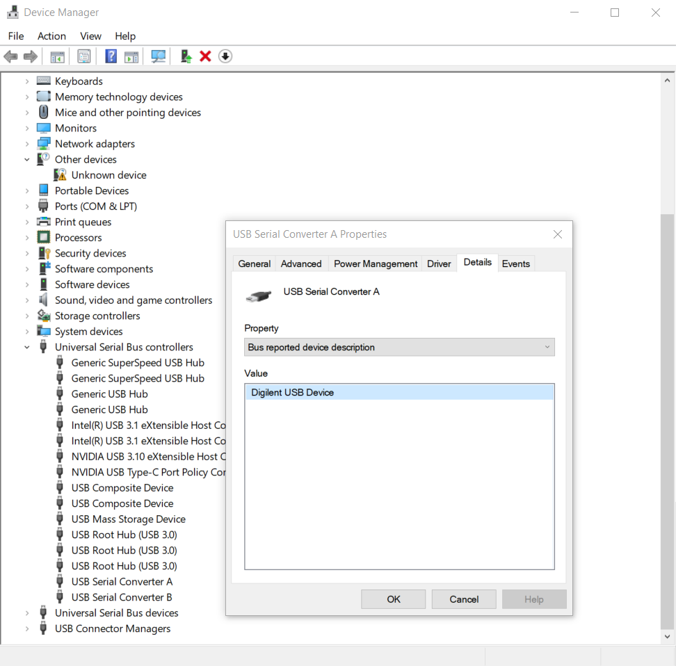 在设备管理器中寻找USB设备